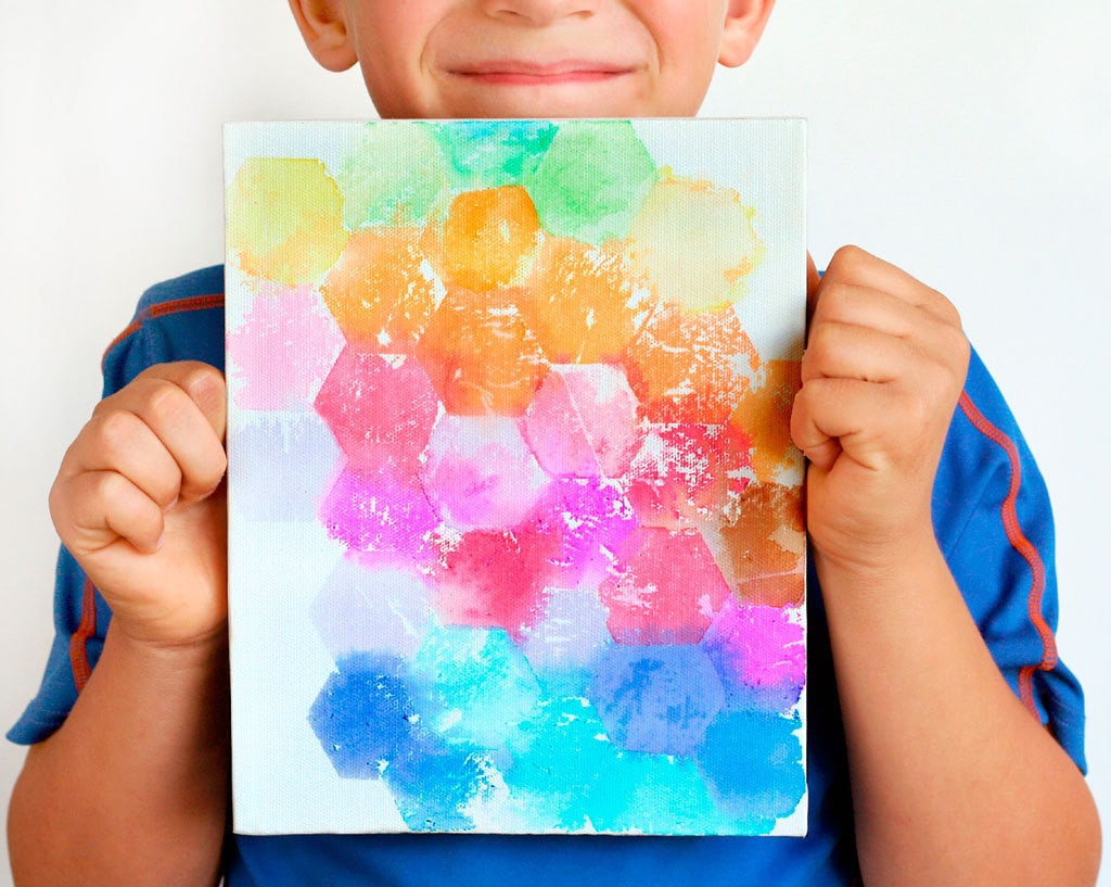 Thumbs-up for Canvases for Kids - Knitty Board